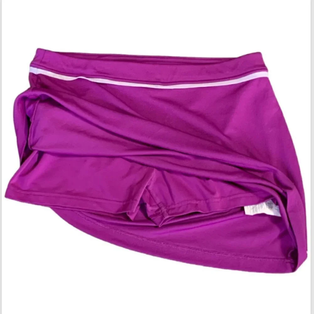 Reebok Play Dry Golf Tennis Skort Sz S Purple #80F - Picture 6 of 10